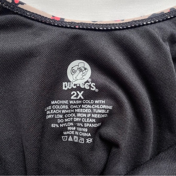 Buc-ee’s Cheeta Print One Piece Bathing Suit 2X - Picture 7 of 9
